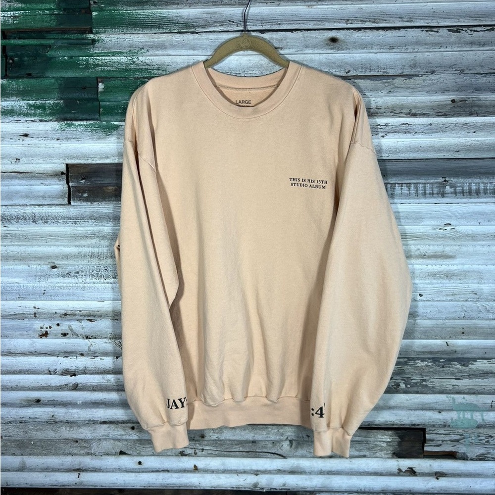 Jay Z 4:44 Tour Merch Sweatshirt - Picture 2 of 3